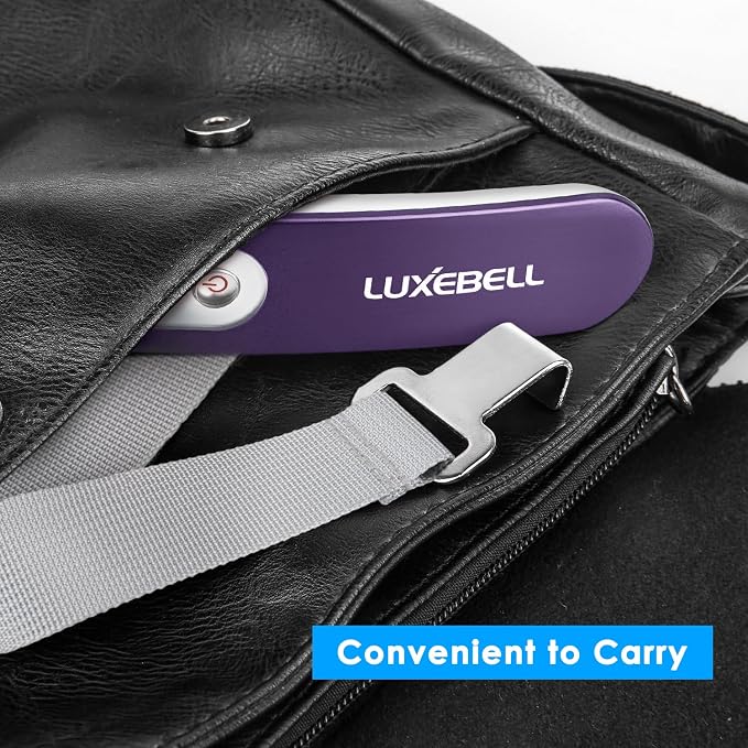 Digital Luggage Scale Vacation Travel Essentials Accessories Gifts for Traveler Portable Suitcase Handheld Weight Scale 110 lbs Hanging Baggage Travel Must Haves - Image 5