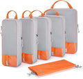BAGSMART Compression Packing Cubes for Travel Essentials | 14 Set /6 Set /4 Set/2 Set, Lightweight, Durable by BAGSMART