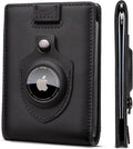 SERMAN BRANDS RFID Blocking Slim Bifold Genuine Leather Minimalist Front Pocket Wallets for Men with Money Clip Thin Mens by SERMANBRANDS