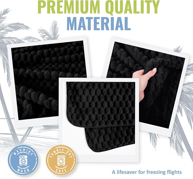 Packable Travel Blanket for Airplane, Car - Compact Office Blanket - Portable Pillow for Adults, Kids with Case, Luggage Sleeve, Backpack Clip - Image 5