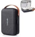 Tech Organizer Travel Case, Portable Electronics Organizer | Hard Shell Zipper Case for Charging Cables, Power Banks and Other Travel Essentials (External Size 8.5 x 5.9 x 2.5 Inch) by Luxtude