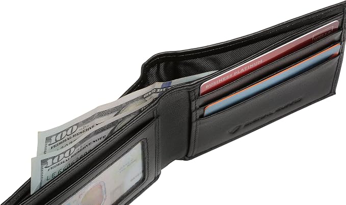 Slim RFID Wallet For Men - Stop Identity Theft, Excellent Credit Card Protector. Made From 100% Pure Leather Tested to Last A Lifetime. - Image 2