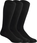 Dr. Scholl's Men's Graduated Compression Over the Calf Socks - 2 & 3 Pair Packs - Comfort Fatigue Relief by DrSchollsSocks