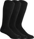 Dr. Scholl's Men's Graduated Compression Over the Calf Socks - 2 & 3 Pair Packs - Comfort Fatigue Relief by DrSchollsSocks
