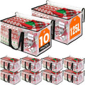 RoomHacks Moving Bags, Heavy Duty Large Storage Bags, 125L, 10 Pack, Clear | Packing Bags with Handles & Zippers, Storage Totes for college dorm move & Home Organization, Alternative to Moving Box by RoomHacks