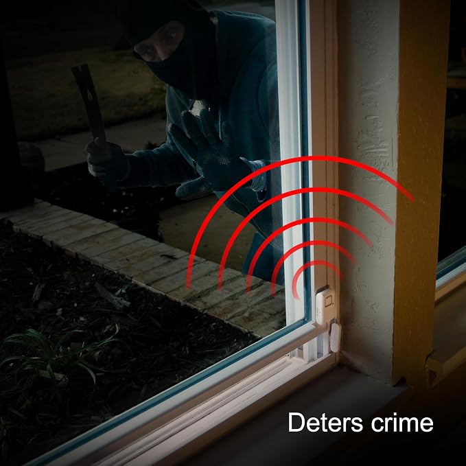 UltraPro Personal Security Window and Door Alarm, 4 Pack, Wireless Chime | DIY Protection, Burglar Alert, DIY Protection, Home Security, Ideal for Home, Garage, Apartment and More, 45174 - Image 6