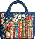 Women's Quilted Tote Bag – Lightweight Large Capacity Foldable for Travel | 20.87" L x 15.75" H by Unknown