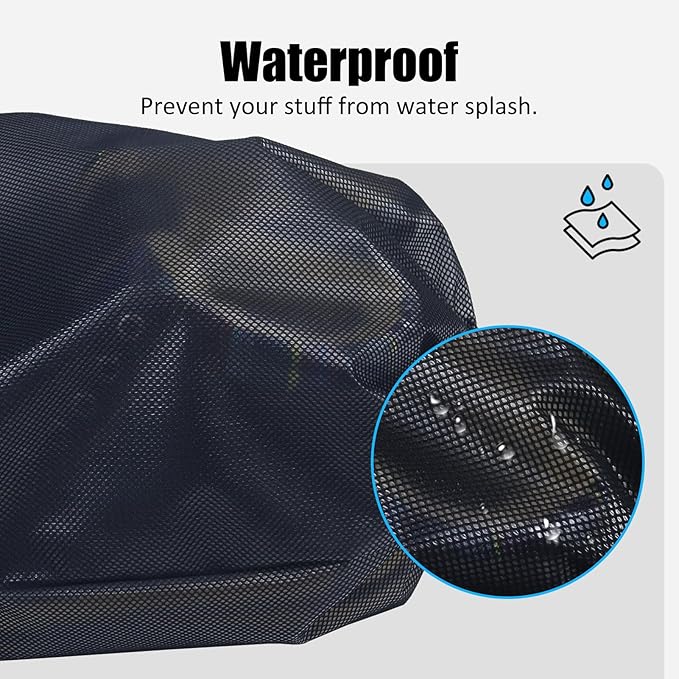 Gloppie Shoe Bags for Travel, (4-Pack) Shoe Storage Bag with Drawstring, Packing Organizer for Sneakers, Gym, Luggage, Closet, Weekender Overnight Travel Essentials - Image 6