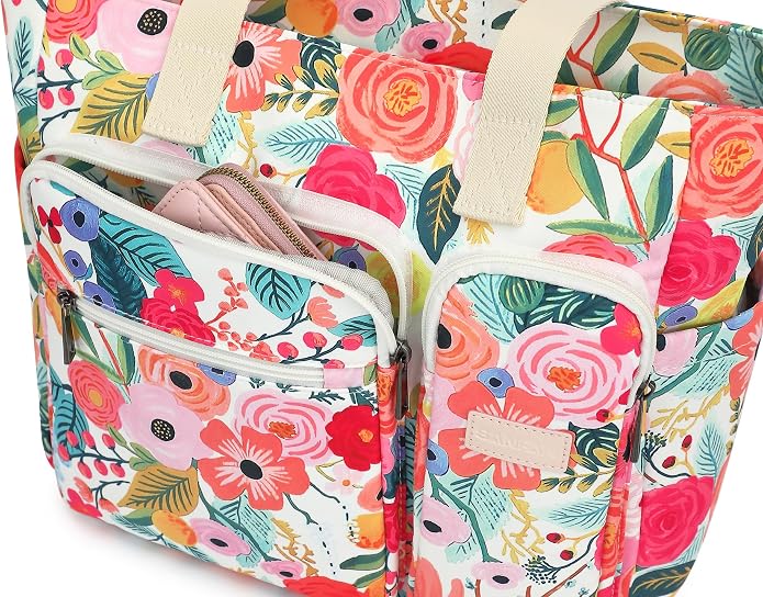 Women Tote Bag With Muti-Pockets,Lightweight Shoulder Bag,Large Capacity Handbag for Travel, Work, Gym - Image 6