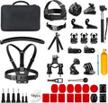 AKASO 60 in 1 Action Camera Accessories Kit | Compatible with AKASO EK7000/EK7000 Pro/Brave 4/Brave 7 LE/Brave 7/Brave 8/V50X/GoPro Hero 13 12 11 10/DJI Omso Action by AKASO