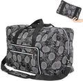 22" Foldable Large Travel Duffel Duffle Bag Sports Gym Tote Bag For Women Overnight Carryon Weekend Bag Shoulder Bag Water Resistant by Unknown