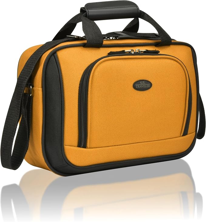 U.S. Traveler Rio 14" Travel Tote Bag, Lightweight 1200D Carry-On Bag for Women & Men by USTraveler