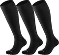 Cotton Compression Socks for Women&Men 15-20mmHg Knee High Cute Support Sock for Nurses, Pregnant Women, Travel by Blicount