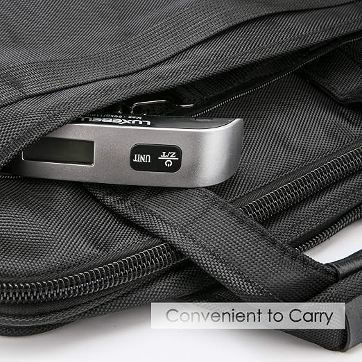 Luxebell Luggage Scale Portable Handheld Digital Suitcase Weight 110lbs Airplane Travel Essentials Gift LCD Backlight Temperature Sensor - Image 4
