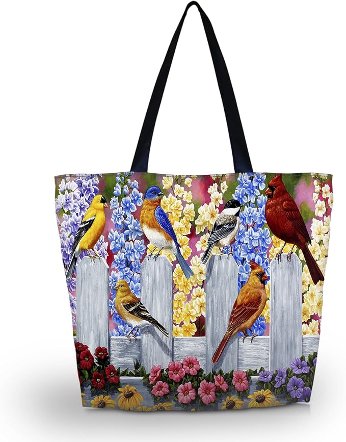 Beach Tote Bags Travel Totes Bag Shopping Zippered Tote for Women Foldable Waterproof Overnight Handbag by newplenty