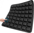 Inflatable Seat Cushionair Inflatable Chair Air Seat Car Portable Breathable Comfort Orthopedics Pain Pressure Relief Cushion,Adjustable Bubble,for Wheelchair,Car,Office,Home (49-Point Cushion) by HighQualityFlagship