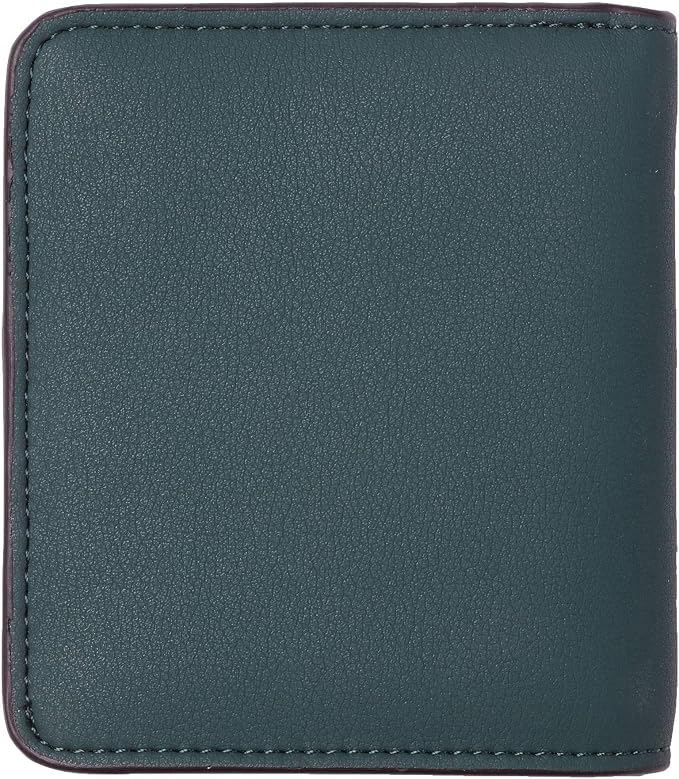 Toughergun Women’s Small Slim Leather Wallet with RFID Protection, Compact Bifold Mini Purse with Clear ID Window - Image 4