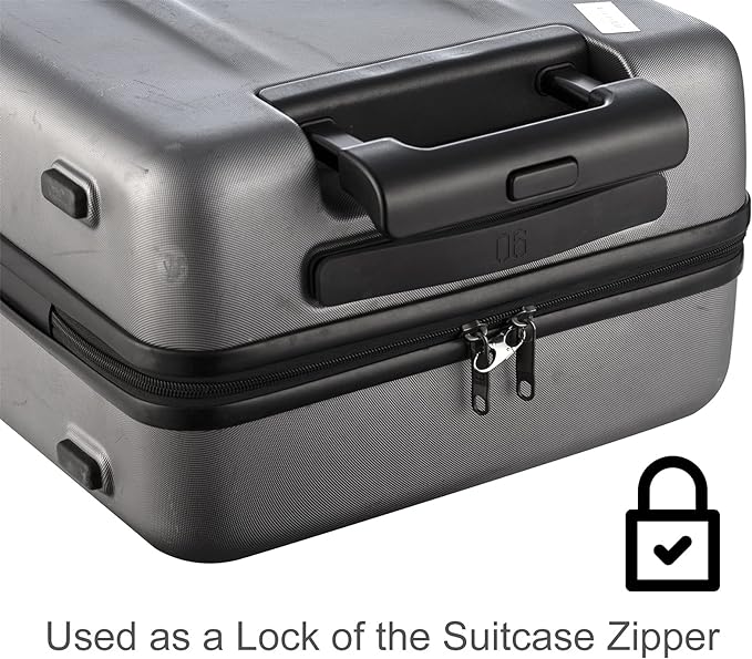 Zpsolution Double Small Carabiner Clips - Zipper Clip Theft Deterrent - Securing Pulls Closed - Zipper Pull Replacement - Image 4