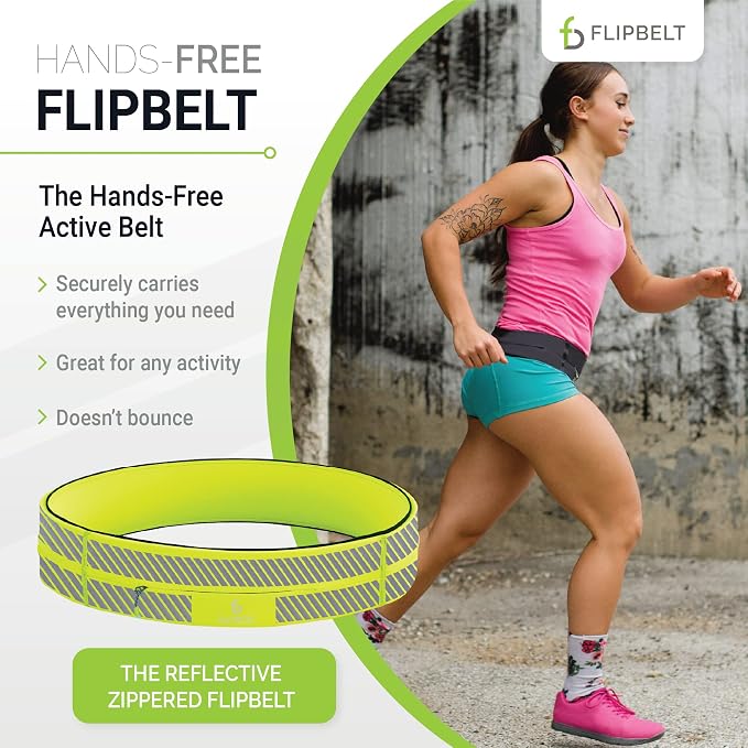 FlipBelt Zipper Running Belt, Waist Pack for Fitness and Running, US Company - Image 2