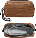 tomtoc Electronics Organizer Travel Case Performance, Cable Tech Pouch | Water Resistant Accessories Bag Carry Storage for Cord, Phone, Cables, Airpods, USB Flash Drive, Daily Items by tomtoc