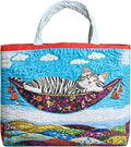 Women's Quilted Tote Bag – Lightweight Large Capacity Foldable for Travel | 20.87" L x 15.75" H by Unknown