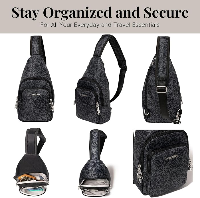 Baggallini Securtex Anti-Theft Daytripper Sling - Image 7