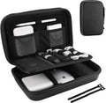 ProCase Hard Travel Electronic Organizer Case for MacBook Power Adapter Chargers Cables Power Bank Apple Magic Mouse Apple Pencil USB Flash Disk SD Card Small Portable Accessories Bag by ProCase