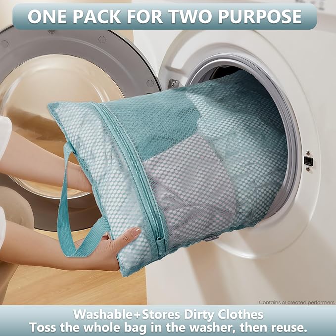 OlarHike 8 Set Packing Cubes for Travel,Gifts for Women Mom,Anti-Tearing Suitcase Organizer,with Over 1000 pcs Mesh Holes,Vacation Essentials & Accessories for Cruise Ship - Image 5