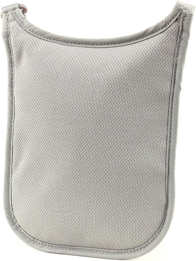 Pacsafe Coversafe V75 Anti-Theft RFID Blocking Passport Holder & Neck Pouch/Wallet - Fits up to Four Passports (or iPhone X) plus Credit Cards, for Women & Men (Neutral Grey) - Image 3