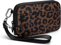 FODOKO Wristlet wallets for Women RFID crossbody bags with 4 Zippers | Checkered quilted nylon with credit card slots, cell phone organizer, and coin purse for travel and everyday carry by FODOKO