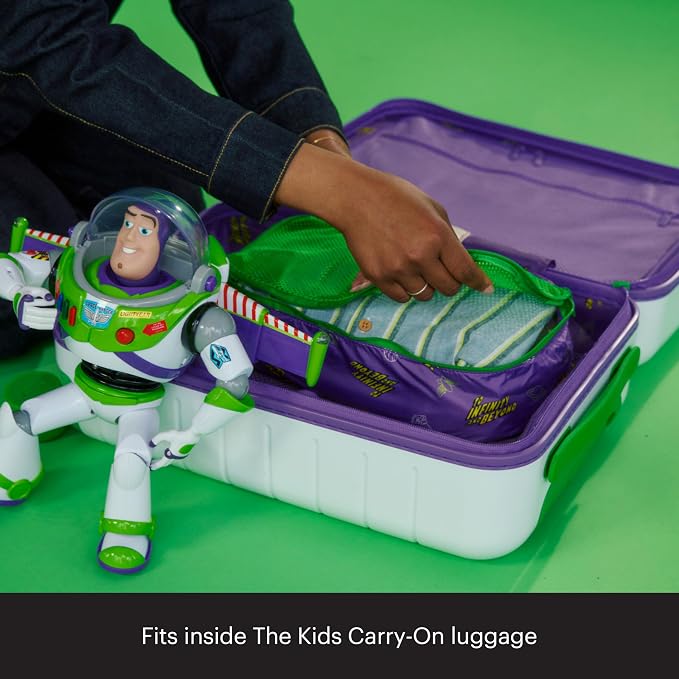 Away Toy Story 5 Kids Packing Cubes Set of 3, Travel Organizers | Medium & Wide Packing Cubes, Water-Repellent Nylon with Mesh Tops, Space-Saving for Kids Carry-On, Jessie Red - Image 4