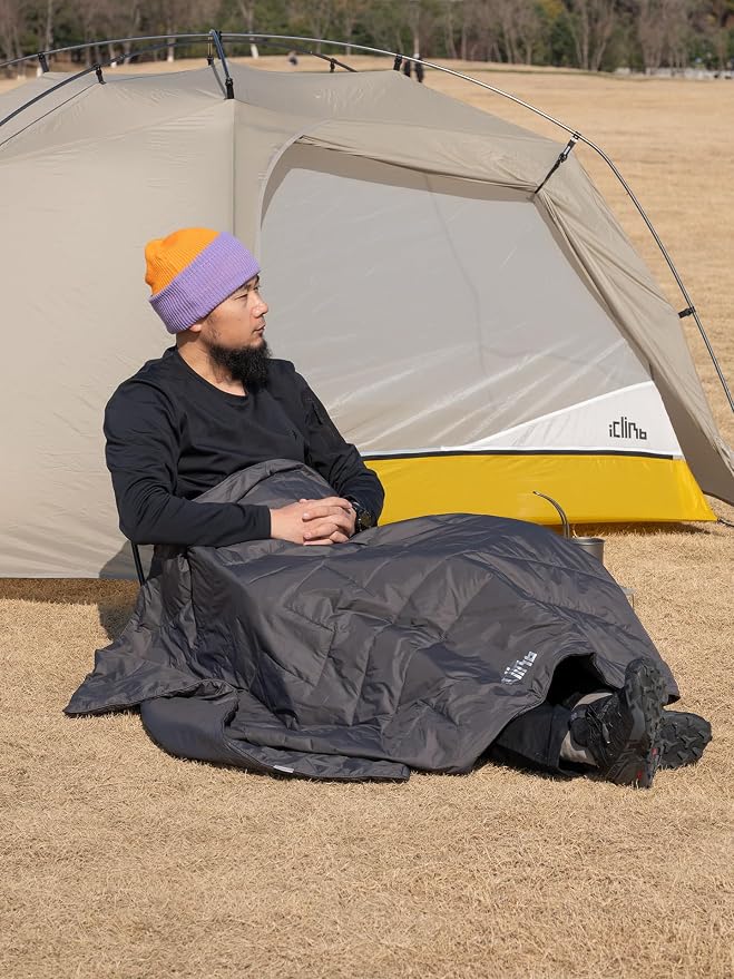 3M Thinsulate Insulation Warm Camping Blanket Ultralight Compact - Image 8