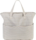 LEDAOU Large Beach Bag for Women, Waterproof Sandproof Tote Bag with Zipper | 36L Pool and Swim bag with Zipper, Wet/Dry pocket and 7 Pockets for Beach Days, Cruises, Vacations and Family travel by LEDAOU