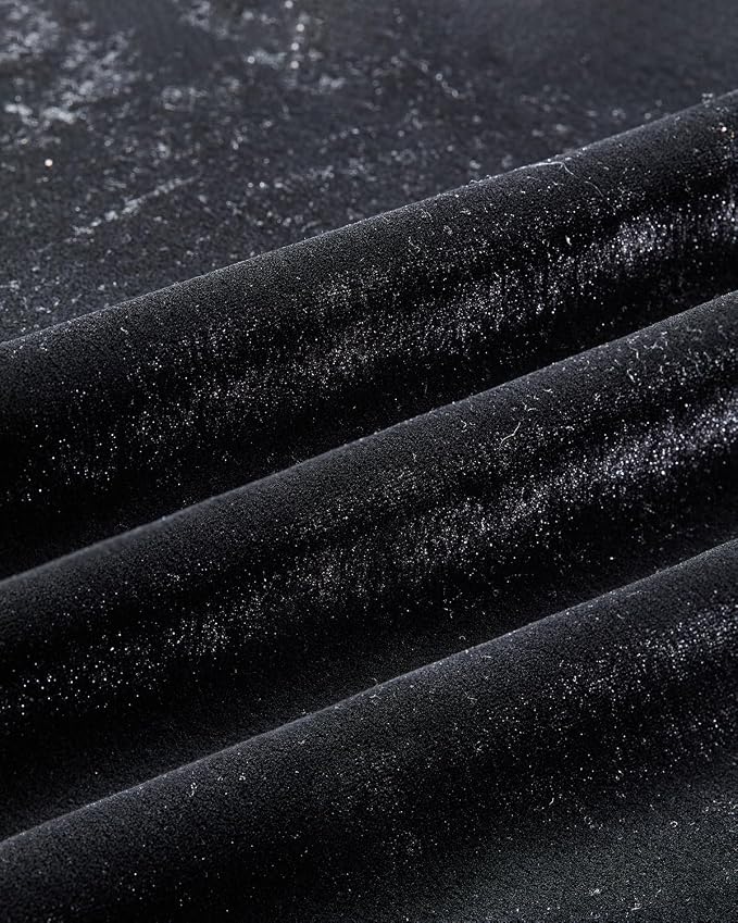 EACHY Velvet Travel Makeup Bag for Women, Flat Open Cosmetic Organizer | Velvet cosmetic organizer with two clear TPU brush pockets and extra storage for makeup, toiletries and travel essentials - Image 6