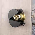 Door Knob Lockout Device Child Safety Doorknob Locking Cover Door Handle Lock,Prevents Access to Keyholes, Turing and Operating Door Knob, Black by MakeLifeSafer