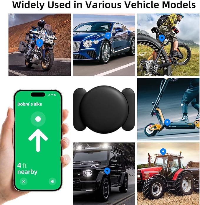 GPS Tracker for Vehicles, 1PCS Real Time Tracking, Tracker Device for Vehicles, Work with Find My (iOS Only), MINI Magnetic Car Tracker Device Hidden, No Monthly Fee, Super Magnetic - Image 6