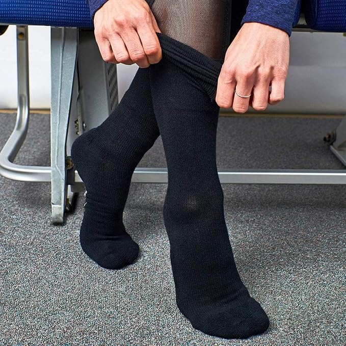 Cabeau Bamboo Compression Socks Ultra Soft for Women and Men 8-15 mmHg - Image 6