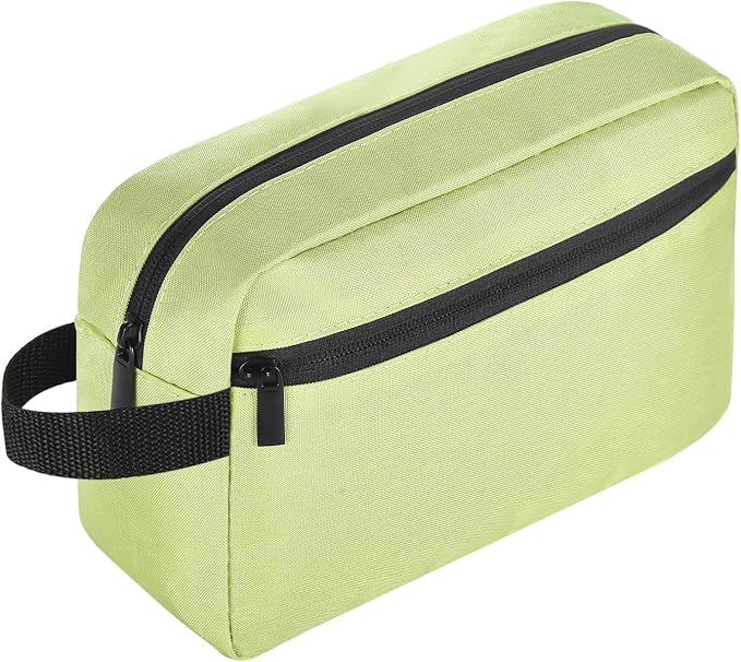 Icramsy Travel Toiletry bag Toiletry bag for women men Hanging Cosmetic bag Travel accessories for Women Men (Grass green) by Icramsy