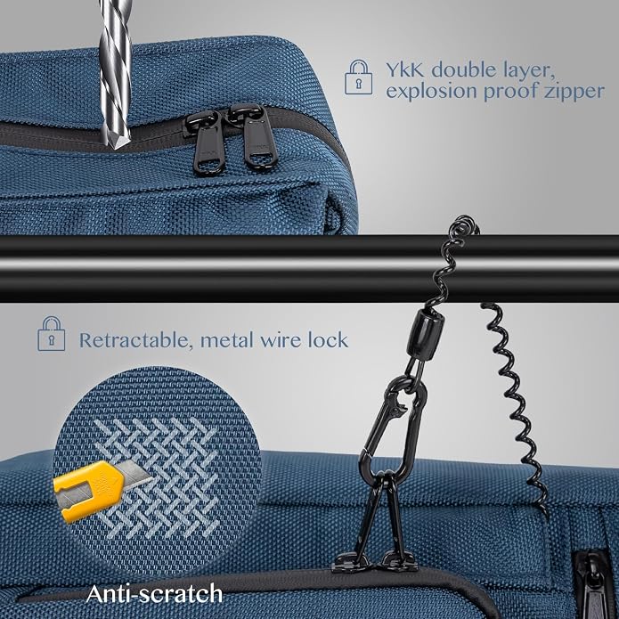 Sling Backpack Anti theft Crossbody Shoulder Bag for Men and Women Travel Work - Image 3