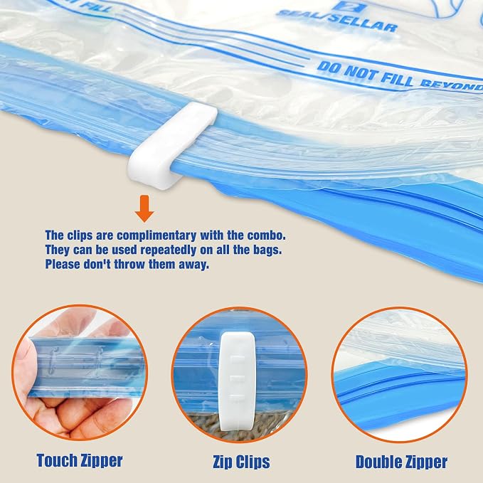 18 Compression Bags for Travel Essentials, Vacuum Packing Space Saver Bags for Cruise Accessories (18-Travel) - Image 6