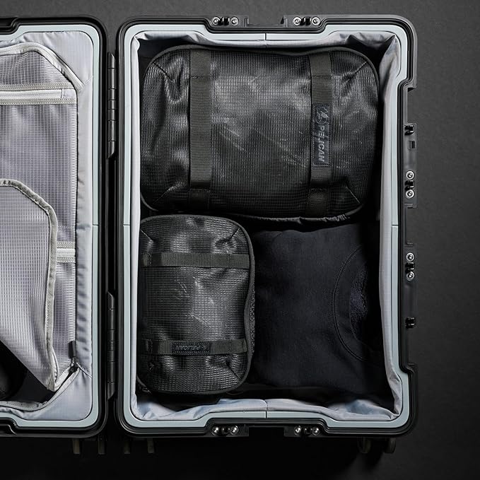 Pelican ModPak Packing Cube - Travel Organizer - Medium (Black) | ModPak medium packing cube with fabric material and grab handles for organization, protection and travel - Image 5