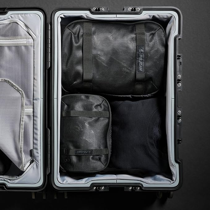 Pelican ModPak Packing Cube - Travel Organizer - Large (Charcoal) | ModPak large packing cube with grab handles and attachment points for organization, protection and transport - Image 4
