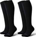 LEVSOX Cotton Compression Socks for Women&Men 20-30mmHg Knee High Cute Support Sock for Nurses Pregnancy Travel by Levsox