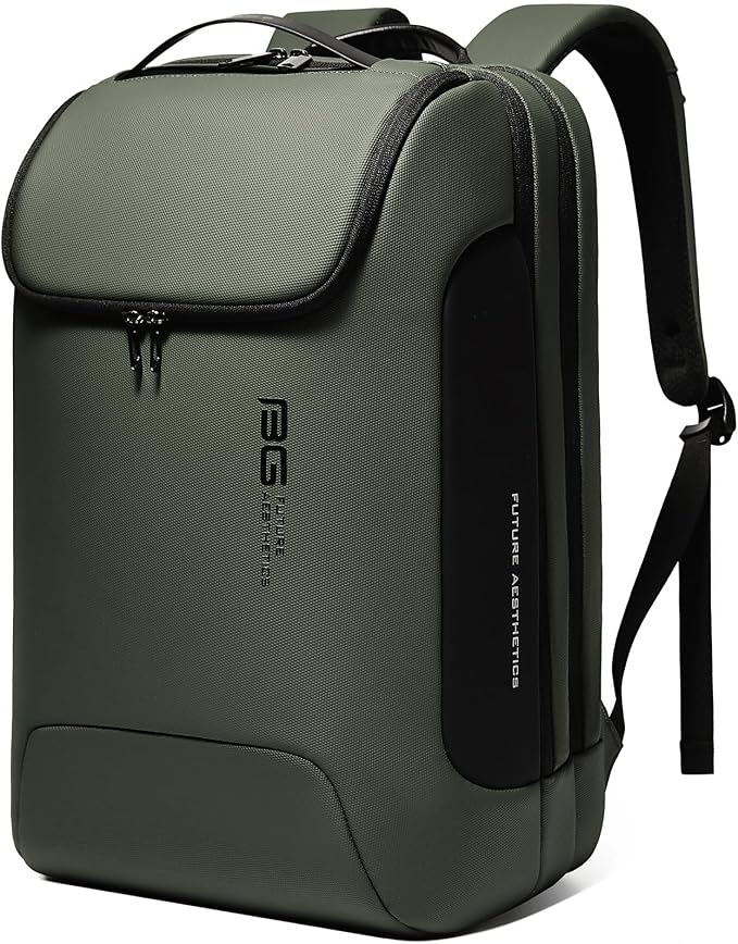 BANGE Men's Laptop Backpack for 17.3Inch Notebook,Airline Approved Travel Backpacks,Business High Tech Backpack with Water Bottle, Work Business Backpacks for Men and Women by BANGE
