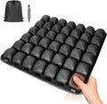 JQinHome Inflatable Seat Cushion with 42 Airbags, Press-Type Airplane Cushion for Long Flights, Portable Sondur Travel Cushion, Ergonomic Travel Seat Cushion for Airplane, Car, Office & Wheelchair by JQinHome