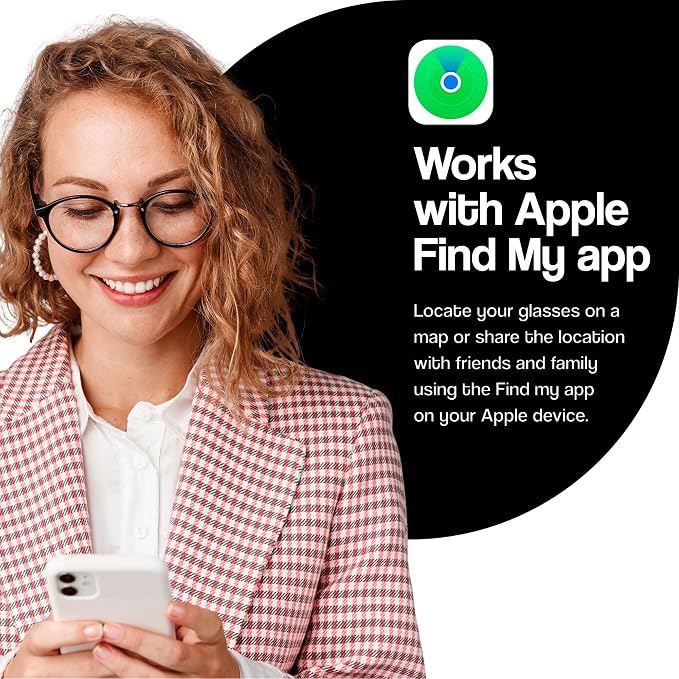 ORBIT x Glasses - Find Your Glasses and Apple Find My (iOS only), Glasses Tracker - Android not Supported - Image 2
