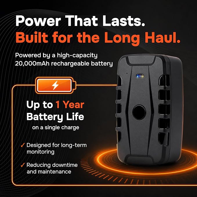 GPS Tracker for Vehicles, No Subscription, No Monthly Fee | Up to 1-Year Battery, IP67, Real-Time Location, Speeding Monitoring, Route History, Geofence - Image 2
