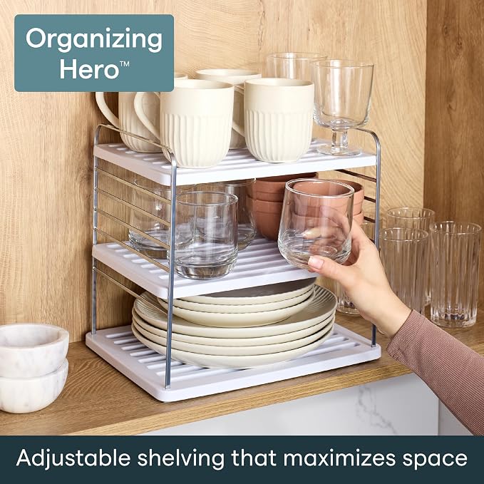 YouCopia UpSpace Cabinet Box Organizer Large, Adjustable Foil Wrap Shelf - Image 2