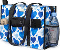 TOPDesign Utility Water Resistant Tote Bag with 13 Pockets, Top Zipper Closure & Thick Bottom Support, for Working Women by TOPDesign