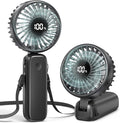 Handheld Fan Foldable, 5000mAh Rechargeable Hand Fans with Powerful Cooling, 4 Speeds, LED Display, Portable Fan for Travel,Concerts,Makeup,Lash,Outdoor Events,Gifts Women by COMLIFE